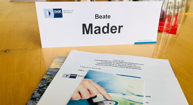 Ehrenamt IHK: Regionalausschuß – diesmal zu Tourismus Ehrenamt IHK: Regionalausschuß – diesmal zu Tourismus