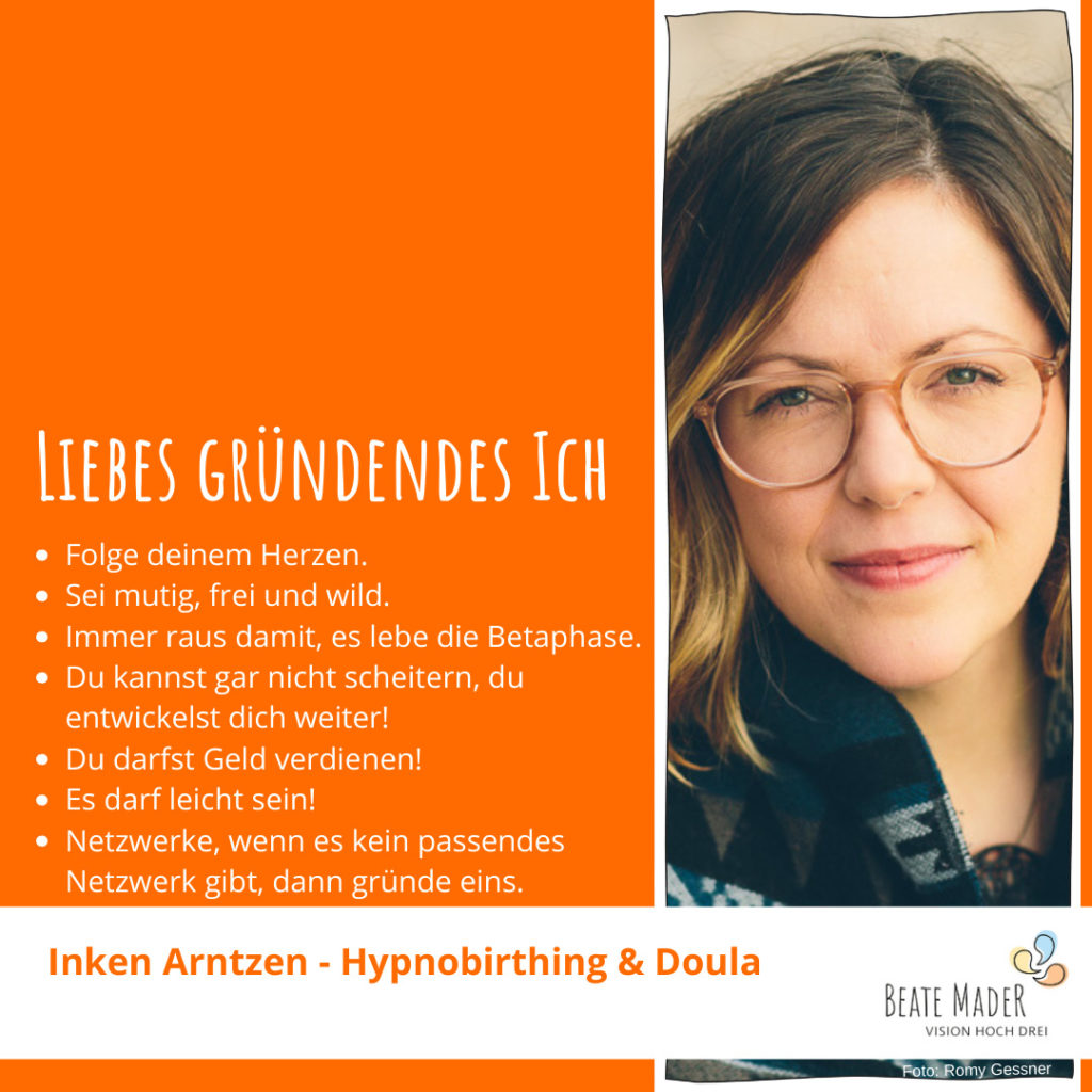 Inken Arntzen: Tipps an mein gründendes Ich
