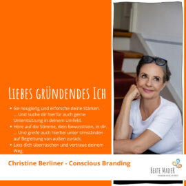 Christine Berliner: Tipps an mein gründendes Ich Christine Berliner - Tipps an mein gründendes Ich