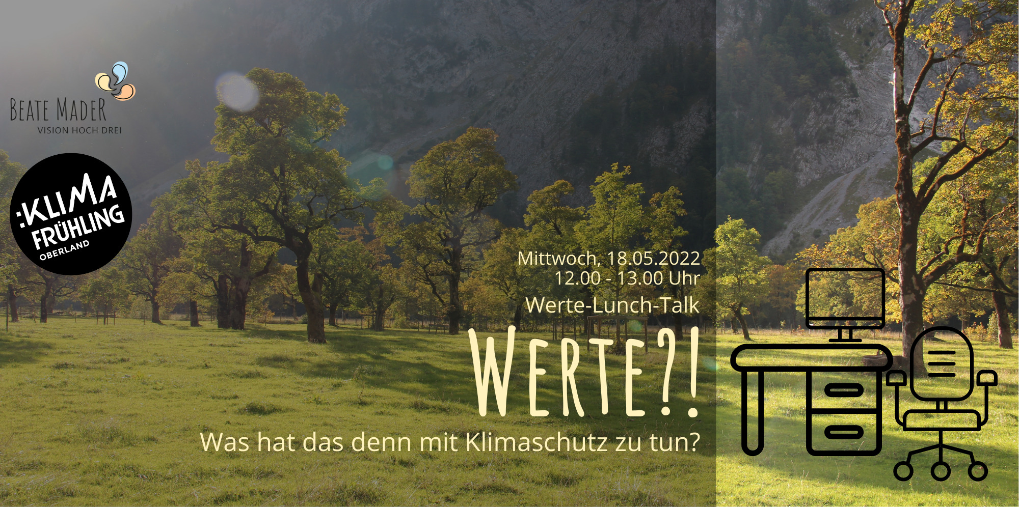 Werte-Lunch-Talk – Im Rahmen des Klimafrühlings 2022