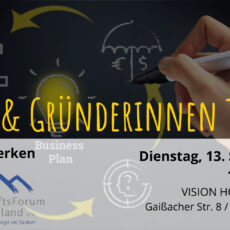 Gründer & Gründerinnen Treff mit Impuls & Netzwerken