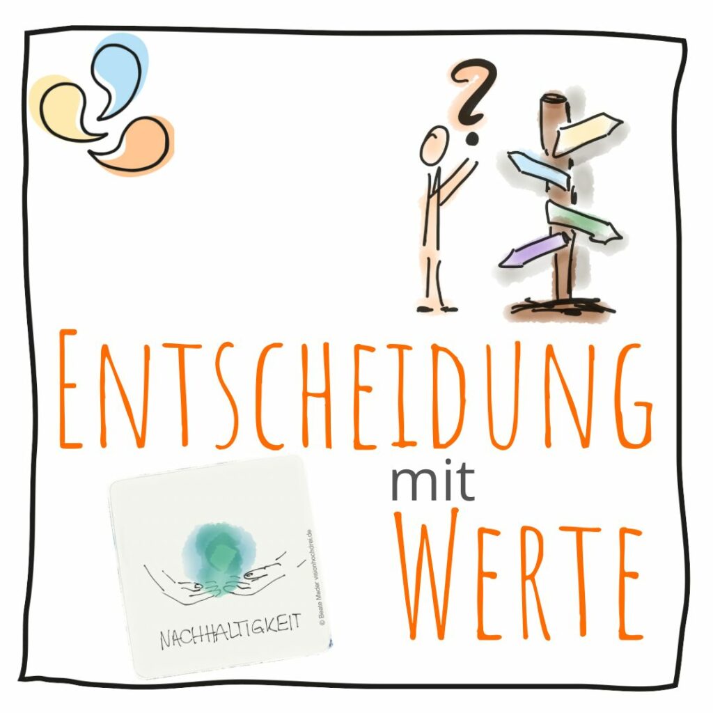 Entscheidung mit Werte - Entscheidungshilfe