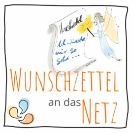 Wunschzettel an das Internet und die Menschen darin