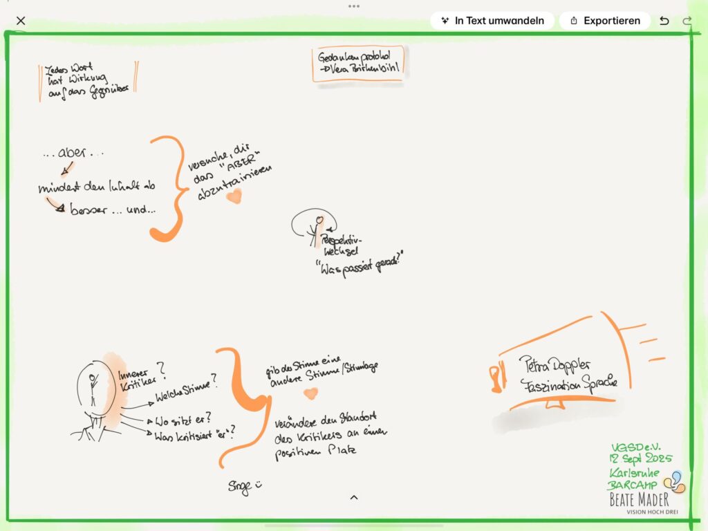 Sketchnotes c Beate Mader VGSD Karlsruhe Faszination Sprache
