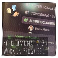 Schreibmonat 2025 - Work in Progress I