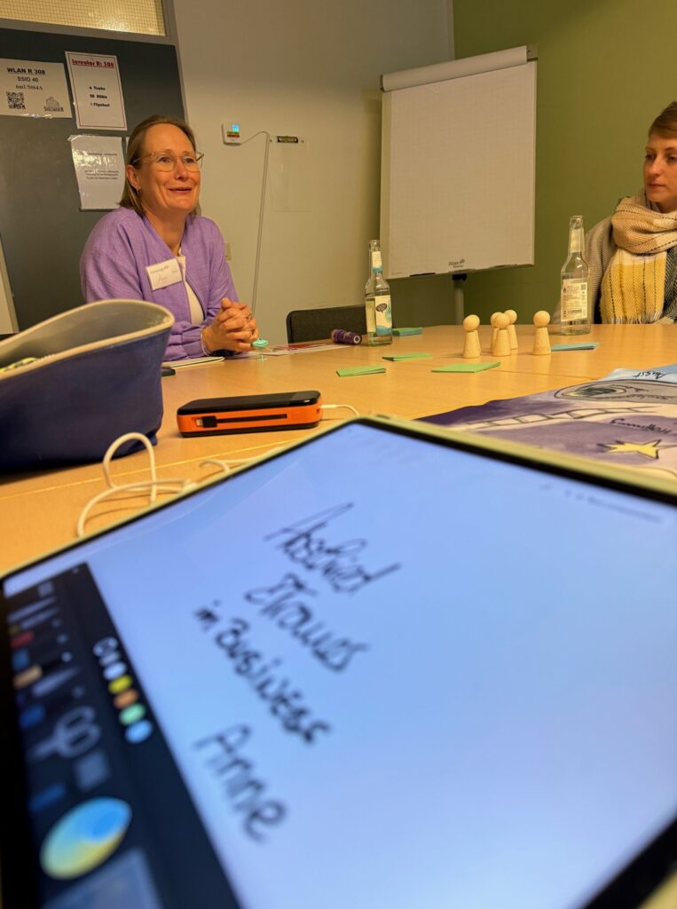 Anne Abschied im business tag 1 coachcamp2026