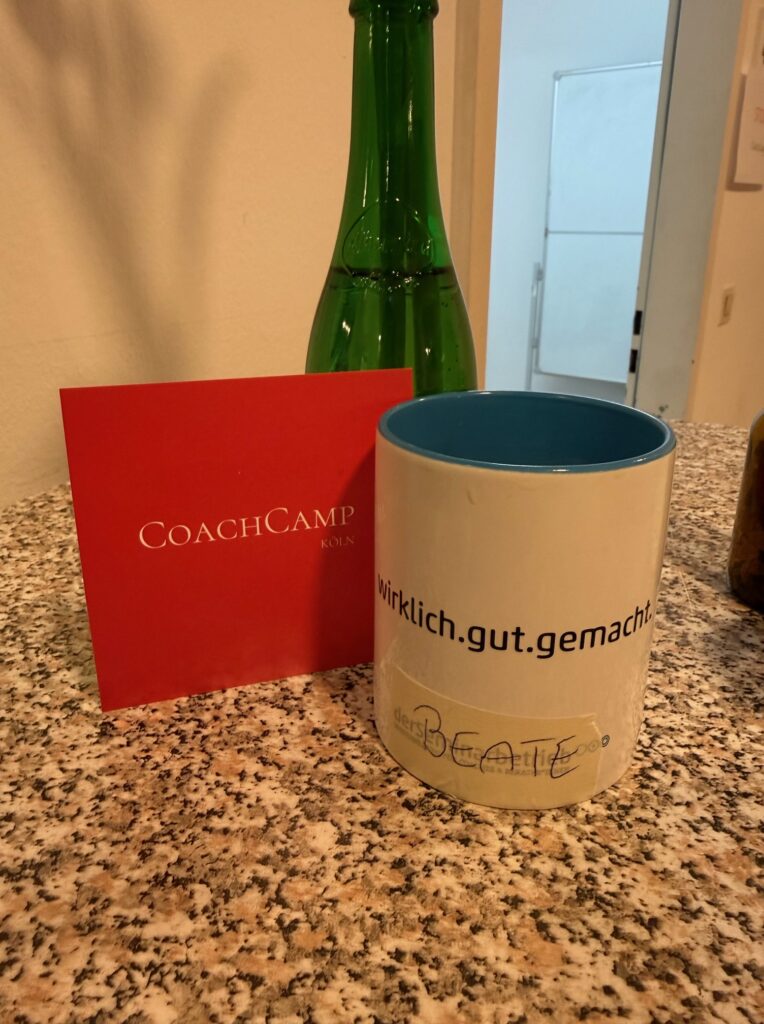 Meine Tasse beschriftet coachcamp2026