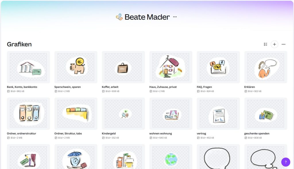 Design - Grafikpool in Canva (c) Beate Mader