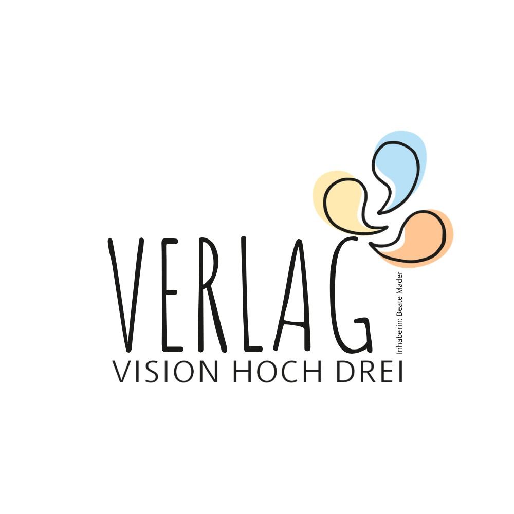 Logo Verlag VISION HOCH DREI Inhaberin Beate Mader