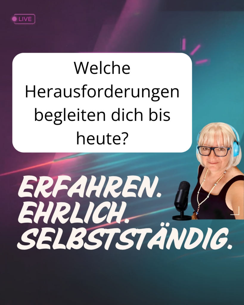 Erfahren. Ehrlich. Selbstständig! Ich war Premierengast bei Doris Schuppe. 3 Selbststaendig Frage 1 von Doris Schuppe