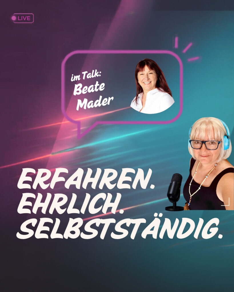 Erfahren. Ehrlich. Selbstständig! Ich war Premierengast bei Doris Schuppe. 2 Erfahren. Ehrlich. Selbstständig! Ich war Premierengast bei Doris Schuppe.