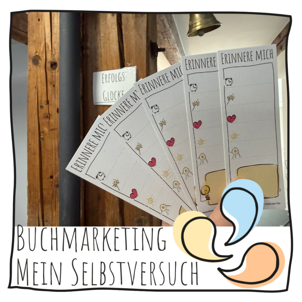 Buchmarketing: Mein Selbstversuch 1 Buchmarketing