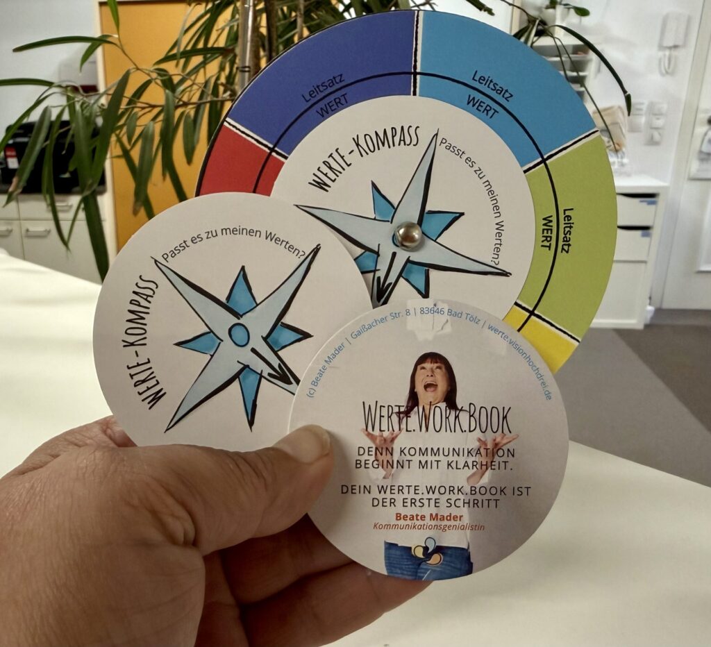 Buchmarketing: Mein Selbstversuch 3 Werte Kompass