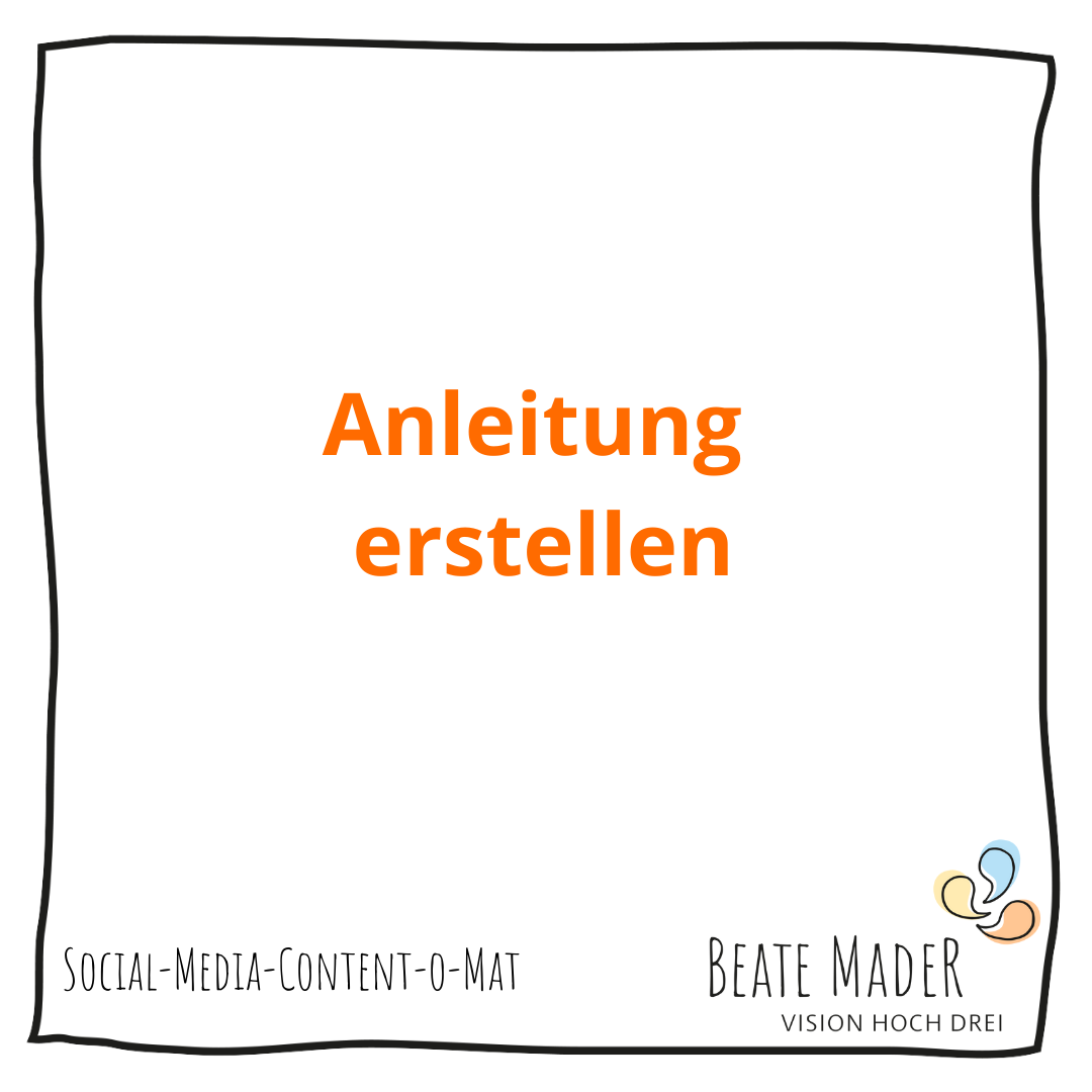 Social Media Content-o-mat 1 Contentomat Idee