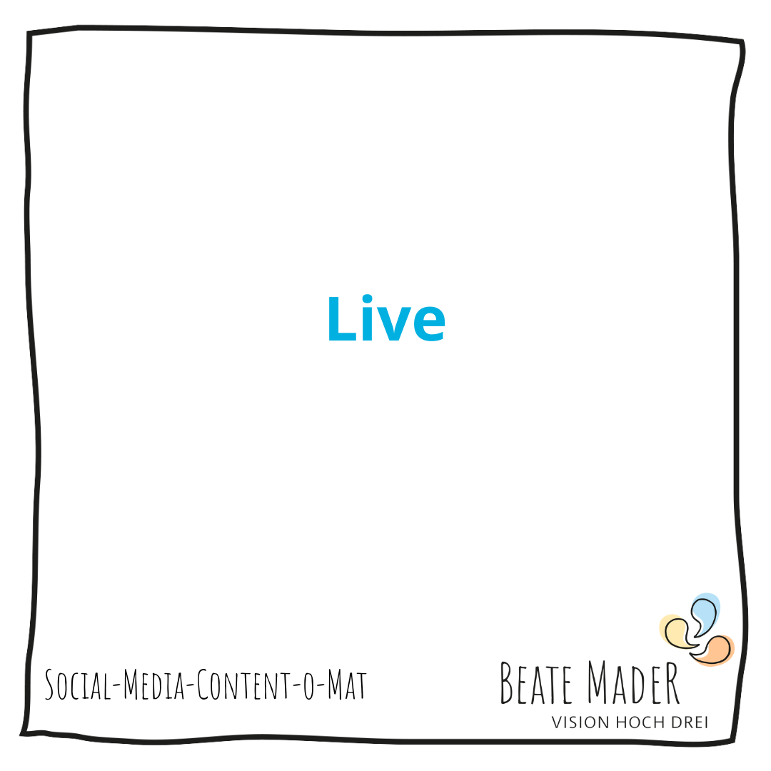 Social Media Content-o-mat 2 Content-Format
