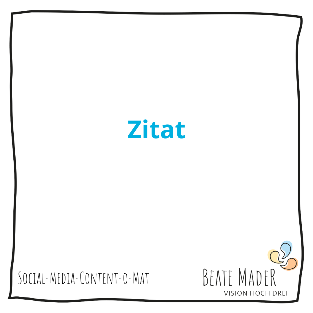 Social Media Content-o-mat 2 Content-Format