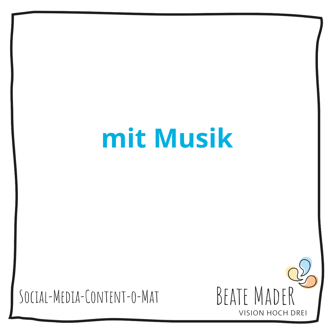 Social Media Content-o-mat 2 Content-Format